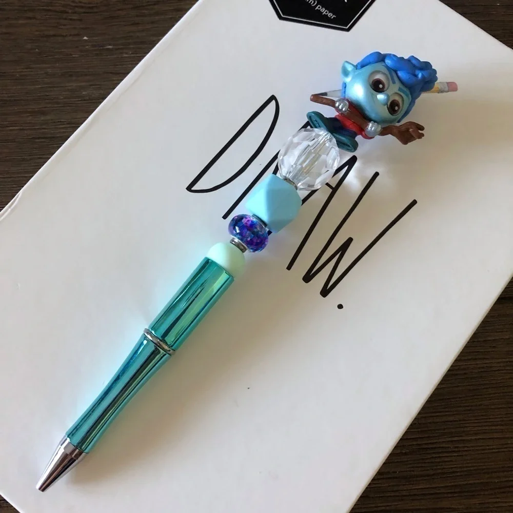 Disney Doorables: Onward: Iandore Lightfoot handmade beaded pen
